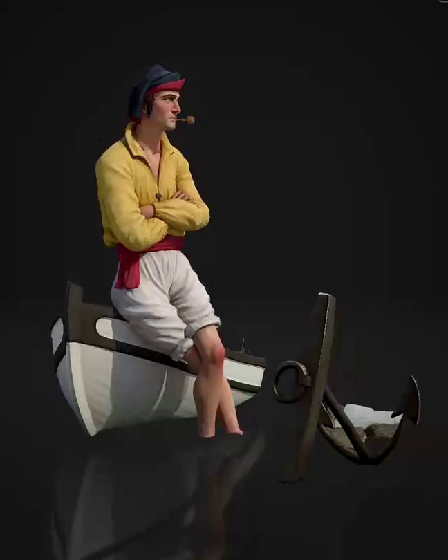 El pescador